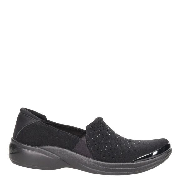 Lifestride BZees Womens Poppyseed Loafer Slip On H7469F3 Black Rhinestone 9.5M - Picture 11 of 16